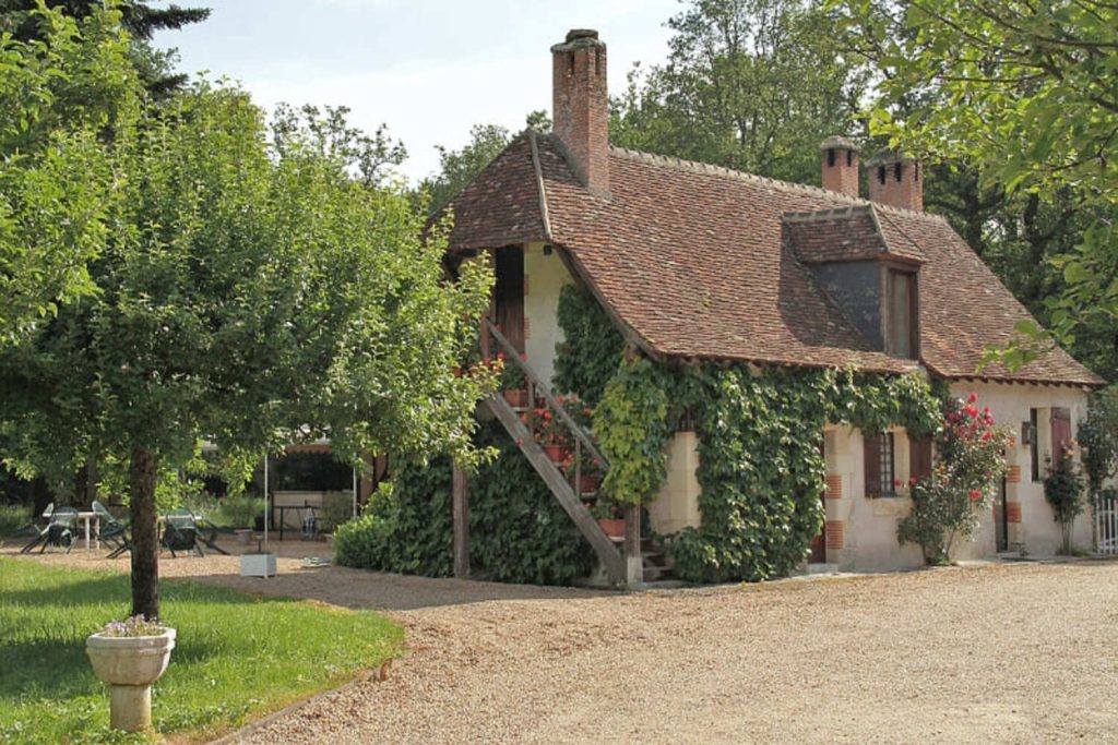 La maison et ses toits de tuiles