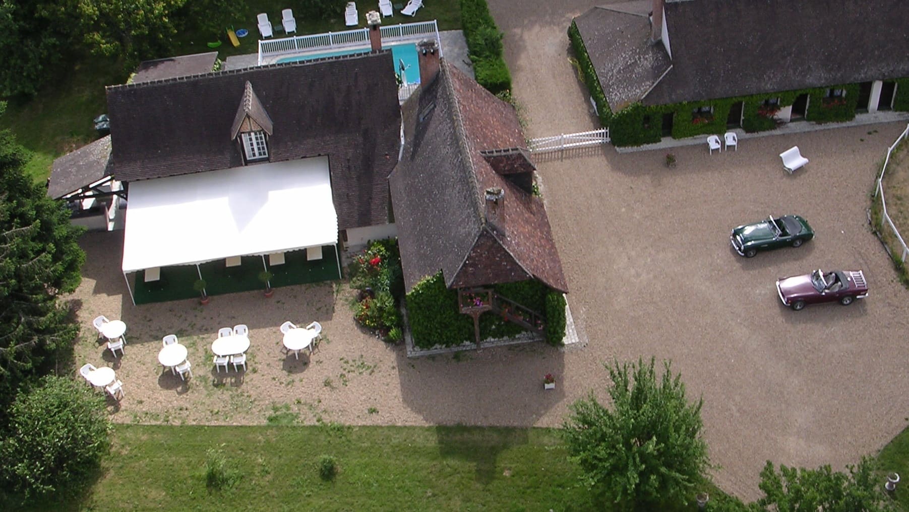 Marcheroux vu du ciel